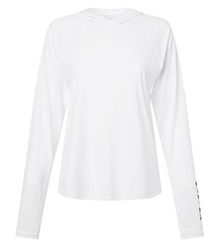 Ladies PFG Tidal Tee Hooded Long Sleeve