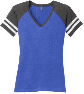 DM476 - Ladies' Game V-Neck Tee