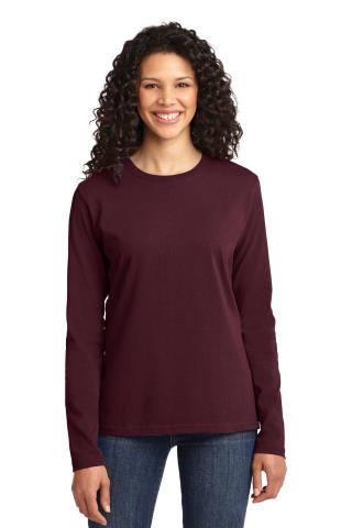 T51-LPC54LS - Ladies Core Cotton Long Sleeve Tee