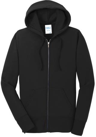 LPC78ZH - Ladies' Classic Full-Zip Hooded Sweatshirt