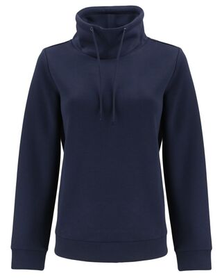 LQK00090 - Ladies' Haven Recycled High Collar Pullover Sweatshirt