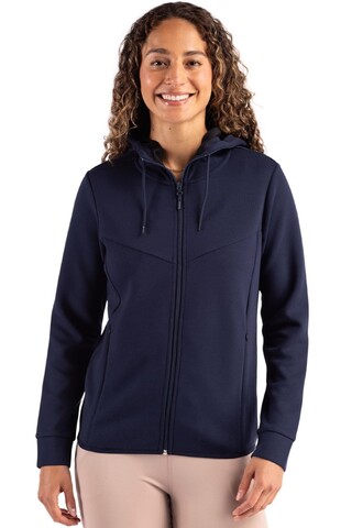 LQK00091 - Ladies' Haven Recycled Full Zip Hooded Sweatshirt
