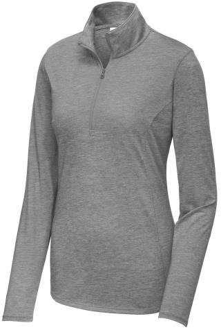 LST407 - Ladies Tri-Blend 1/4-Zip Pullover