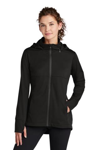 Ladies Hooded Soft Shell Jacket