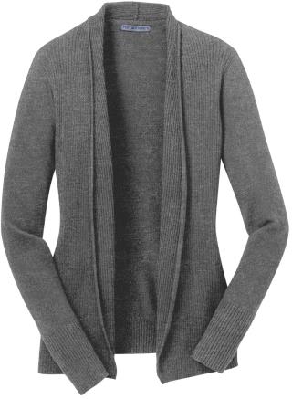 LSW289A - Ladies' Open Front Cardigan