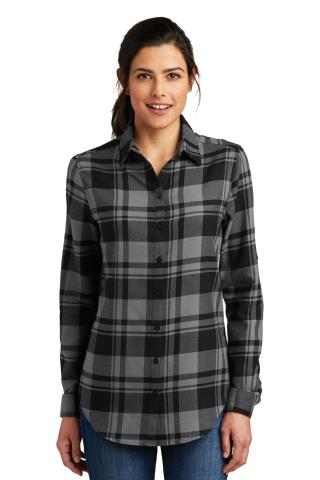 Ladies' Plaid Flannel Tunic