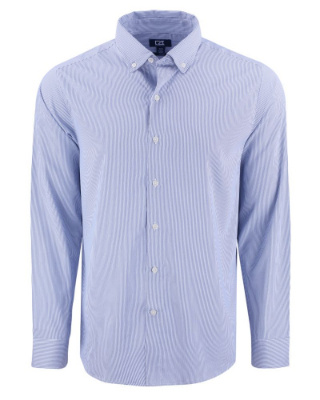 Skyline Epic Confidence Recycled Pinstripe Long Sleeve Dress Shirt