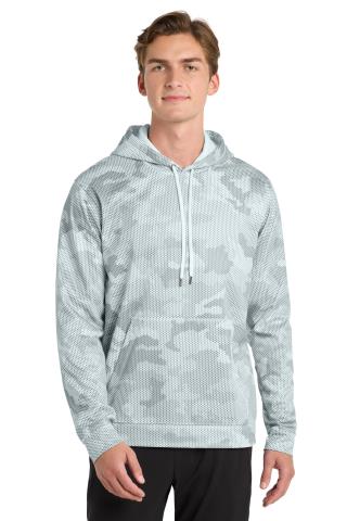 Men's Sport-Wick CamoHex Fleece Hooded Pullover