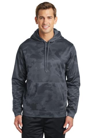 ST240 - Men's Sport-Wick CamoHex Fleece Hooded Pullover