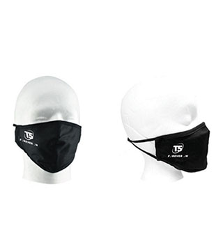 T51-007 - Premium Adjustable Cloth Mask- Black