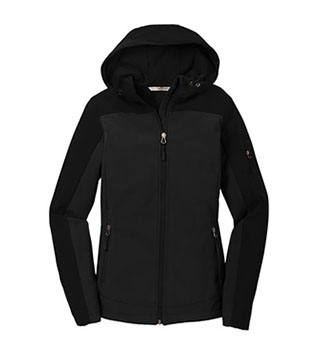 L335 - Ladies' Hooded Core Soft Shell Jacket