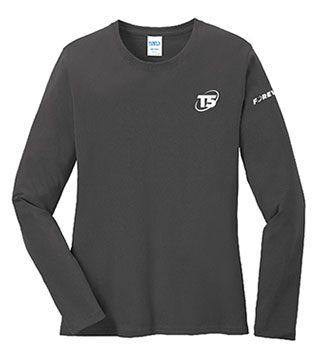 Ladies Core Cotton Long Sleeve Tee